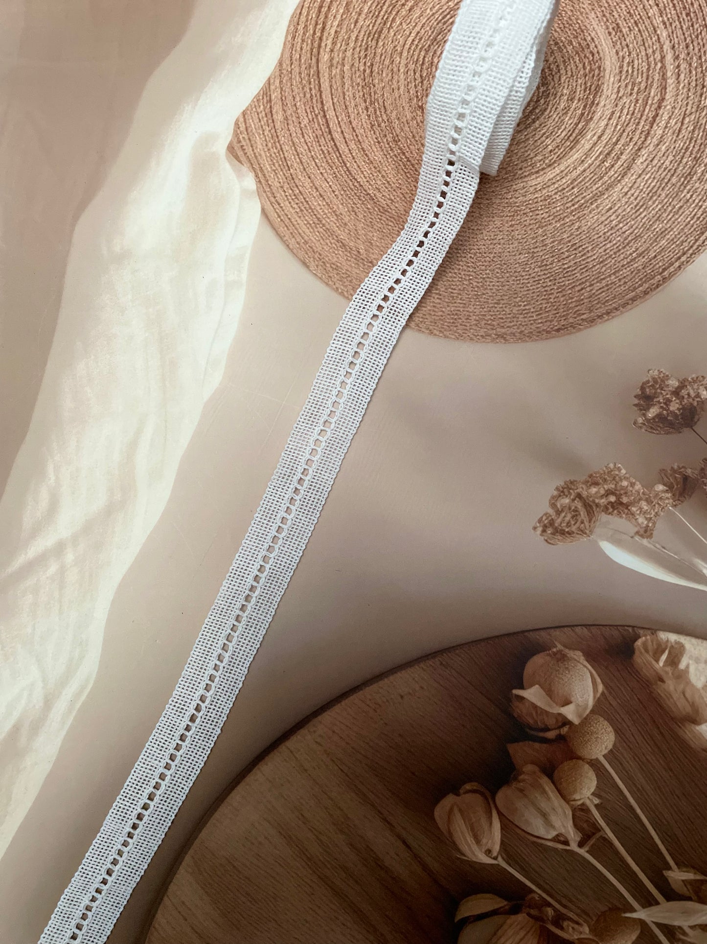 Cotton Knitted Lace โ 2 cm Width - #LL3CL0018