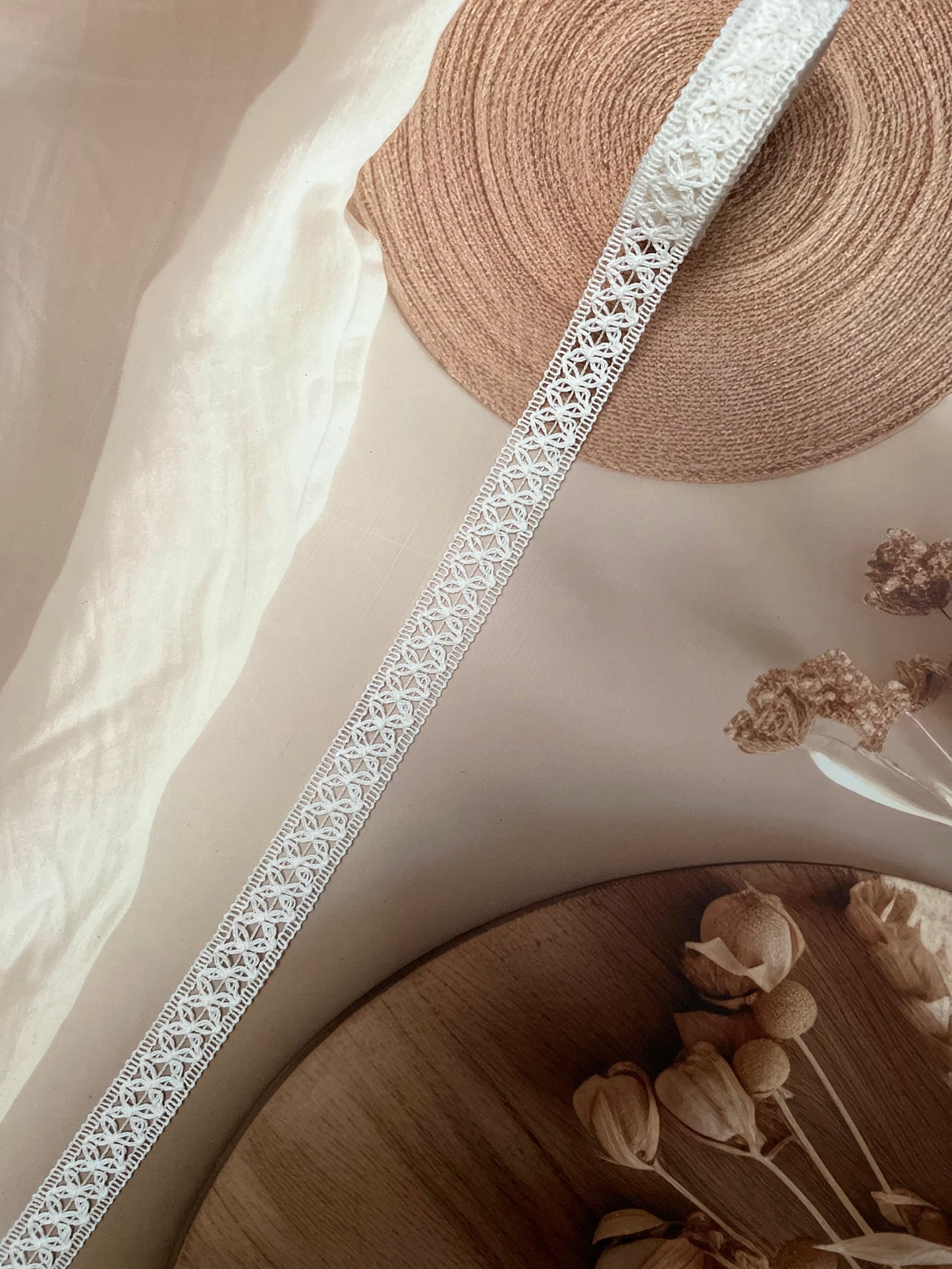 Cotton Knitted Lace โ 2 cm Width - #LL4CL0021