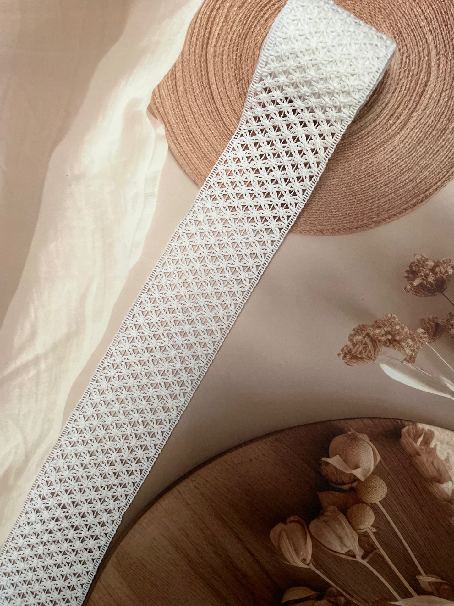 Cotton Knitted Lace โ 5.5 cm Width - #LL6CL0023