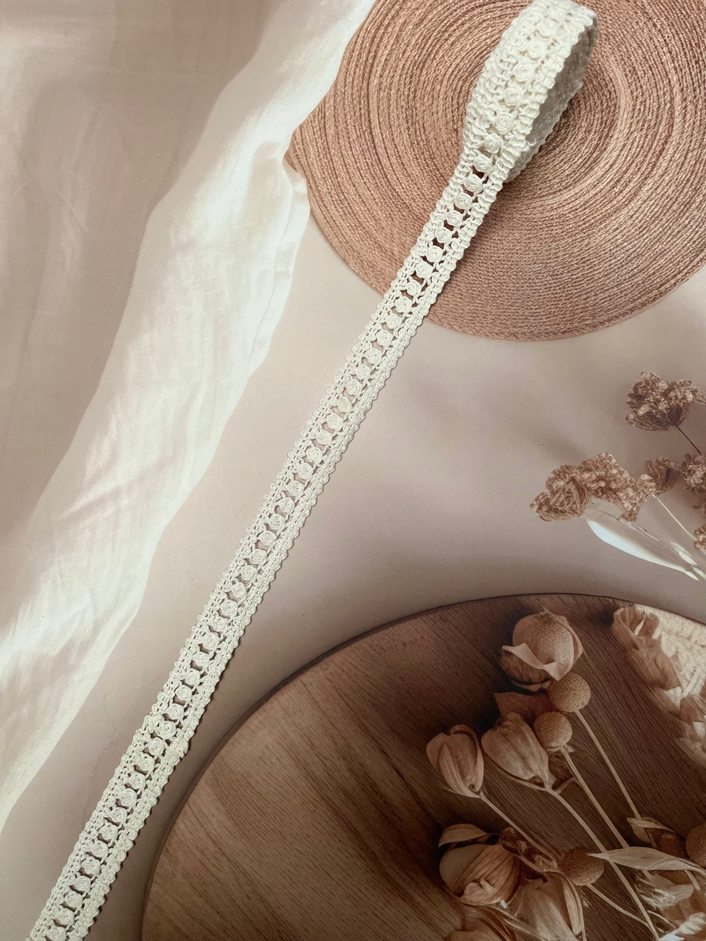 Cotton Knitted Lace โ 2 cm Width - #LL11CL0027