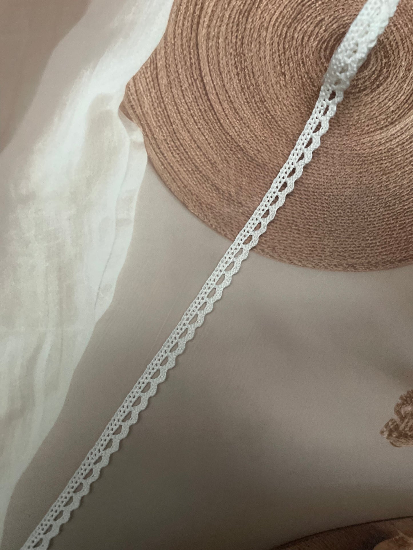 Crochet Lace โ 1 cm Width - #LL5CL0038