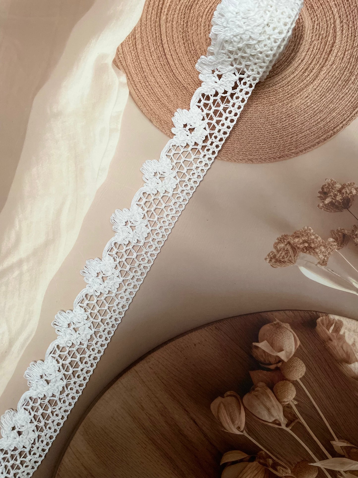 Cotton Knitted Lace – 4 cm Width - #LL5CL0017