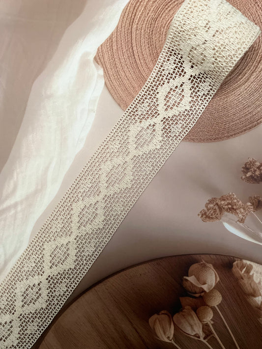 Cotton Knitted Lace – 6.5 cm Width - #LL8CL0024