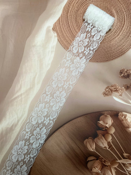 Elastic Lycra Lace – 6 cm Width - #LL11LL0046