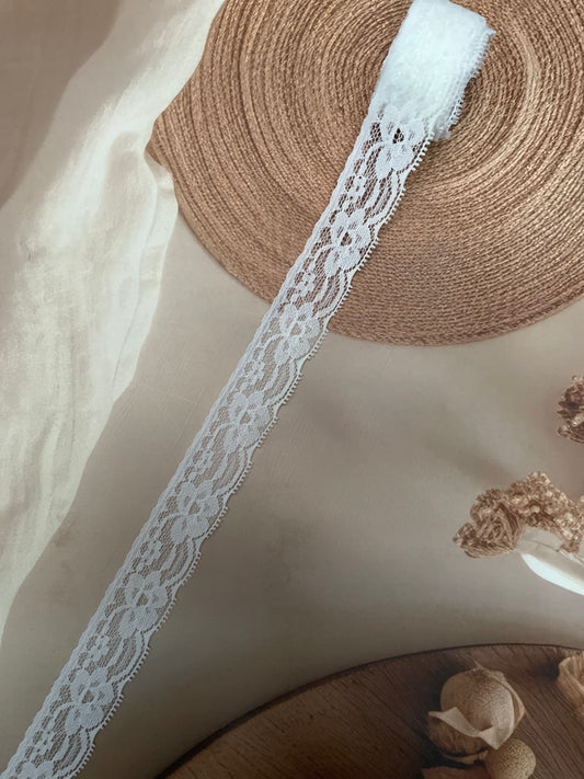 Elastic Lycra Lace – 2.5 cm Width - #LL6LL0050