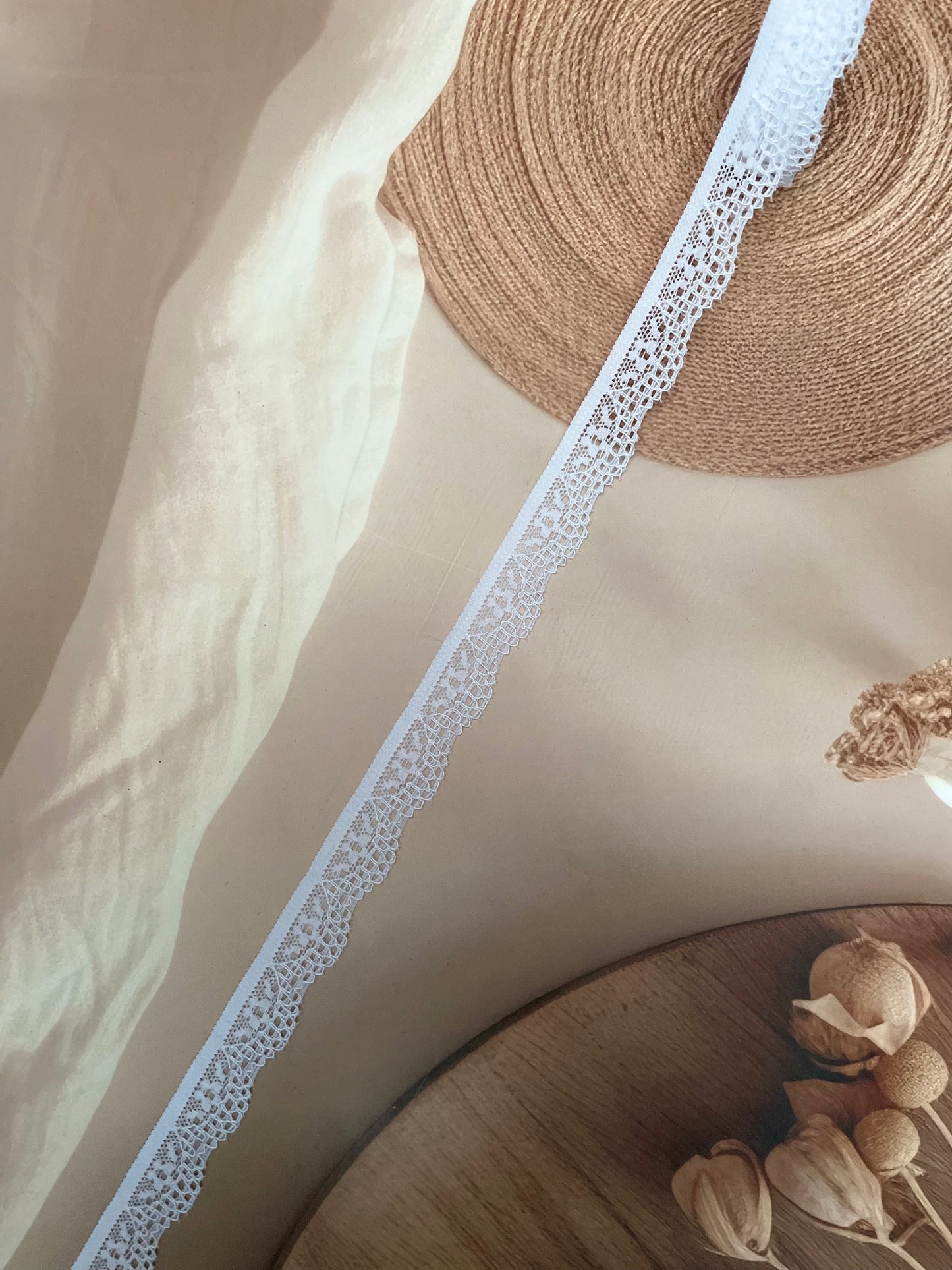 Elastic Lycra Lace – 2 cm Width - #LL5LL0054